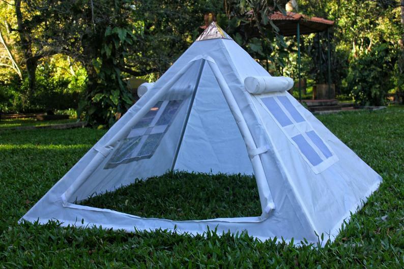 Copper Giza Lite Duty 6 feet Meditation Pyramid for Self Healing with tent 