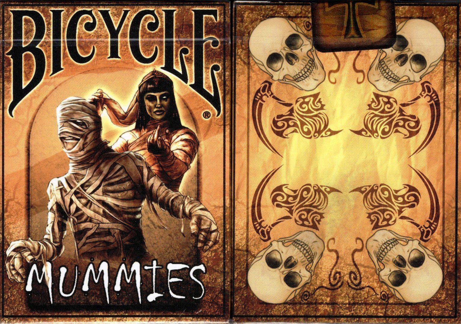 Mummies Deck Bicycle Playing Cards Poker Size USPCC Limited Edition New Sealed