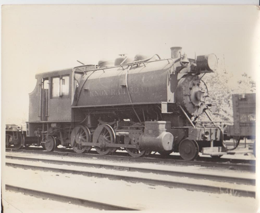 Knox Railroad, June 1939- Train Photo