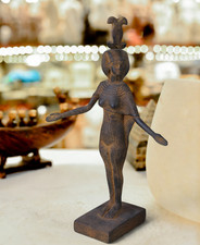 Golden Neith Statue goddess of war- creator-protection-Egyptian Antique Replica picture