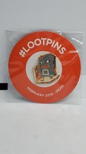 Dead February 2016 Lootcrate Lootpin Pin Pinback  picture