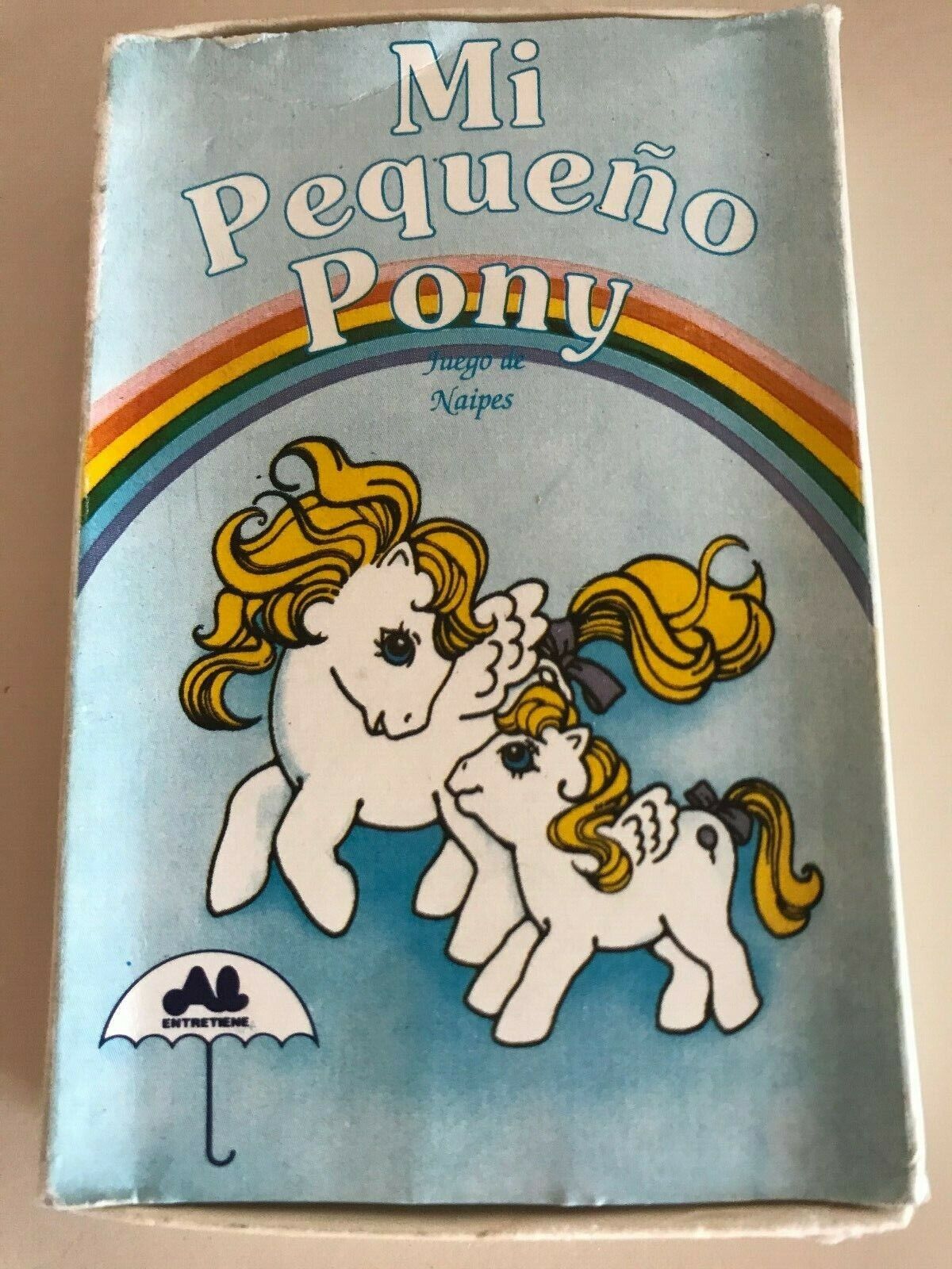 RARE MLP MY LITTLE PONY INFANT DECK PLAYING CARDS COLLECTOR ITEM FROM PERU