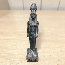 Rare Egyptian Isis Statue Antique Pharaonic Goddess Motherhood Mythology BC picture