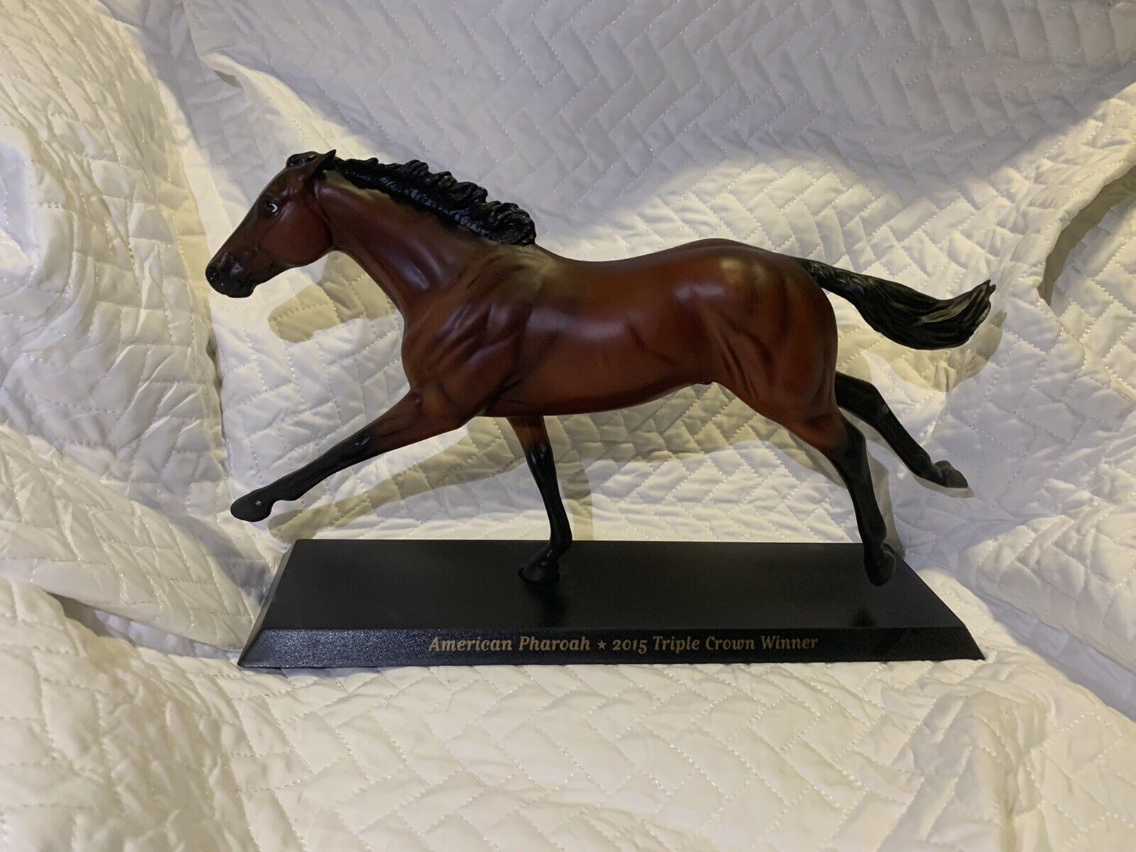 breyer american pharoah horse model