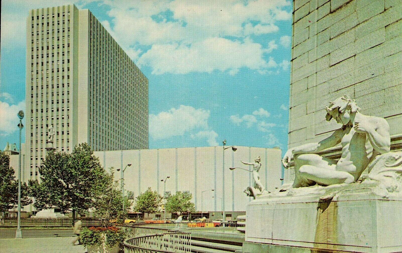 Vintage Postcard Of The New York Coliseum, New York City, NY Long Ago