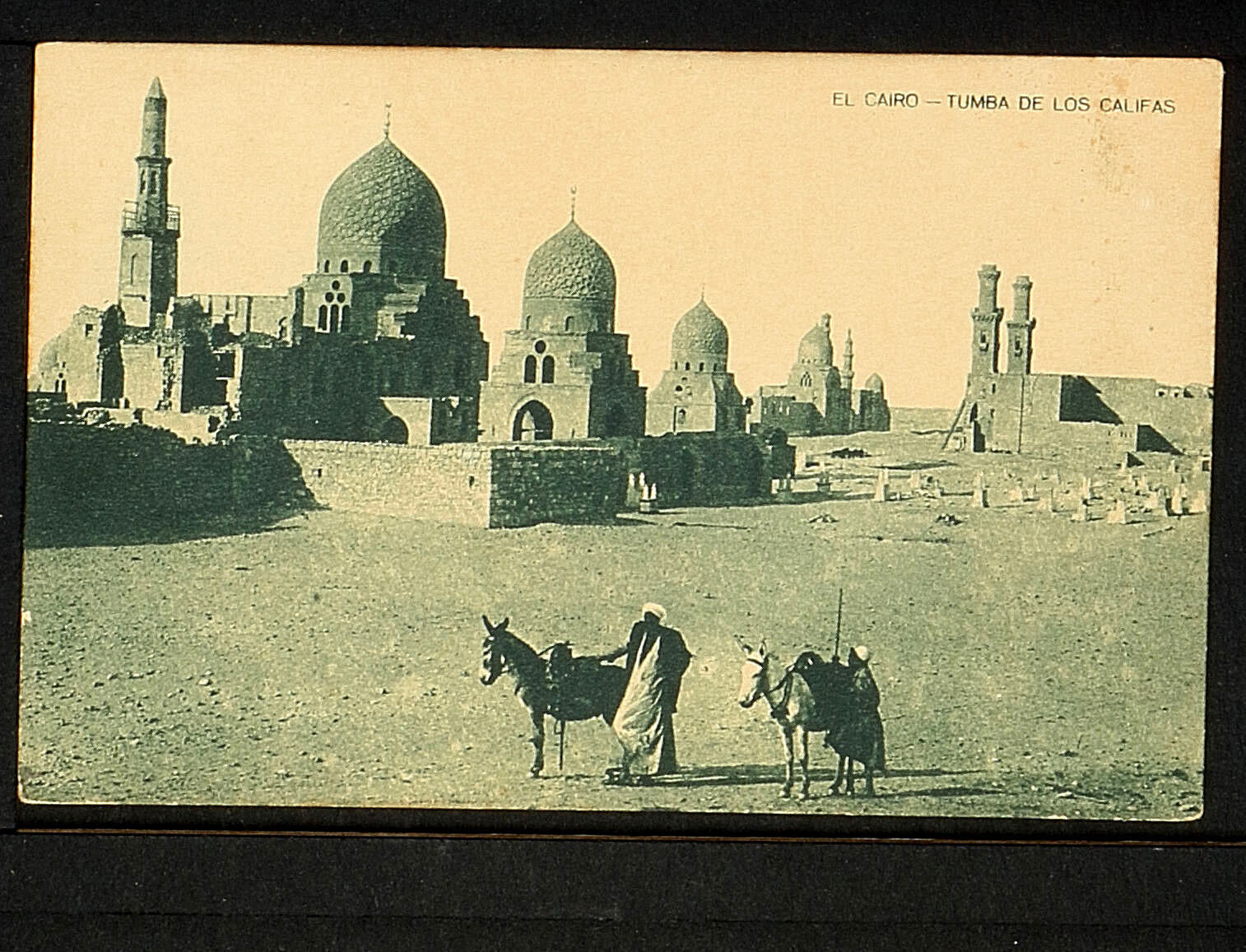 EGYPT 93.-El Cairo -1925 Tumba de los Califas
