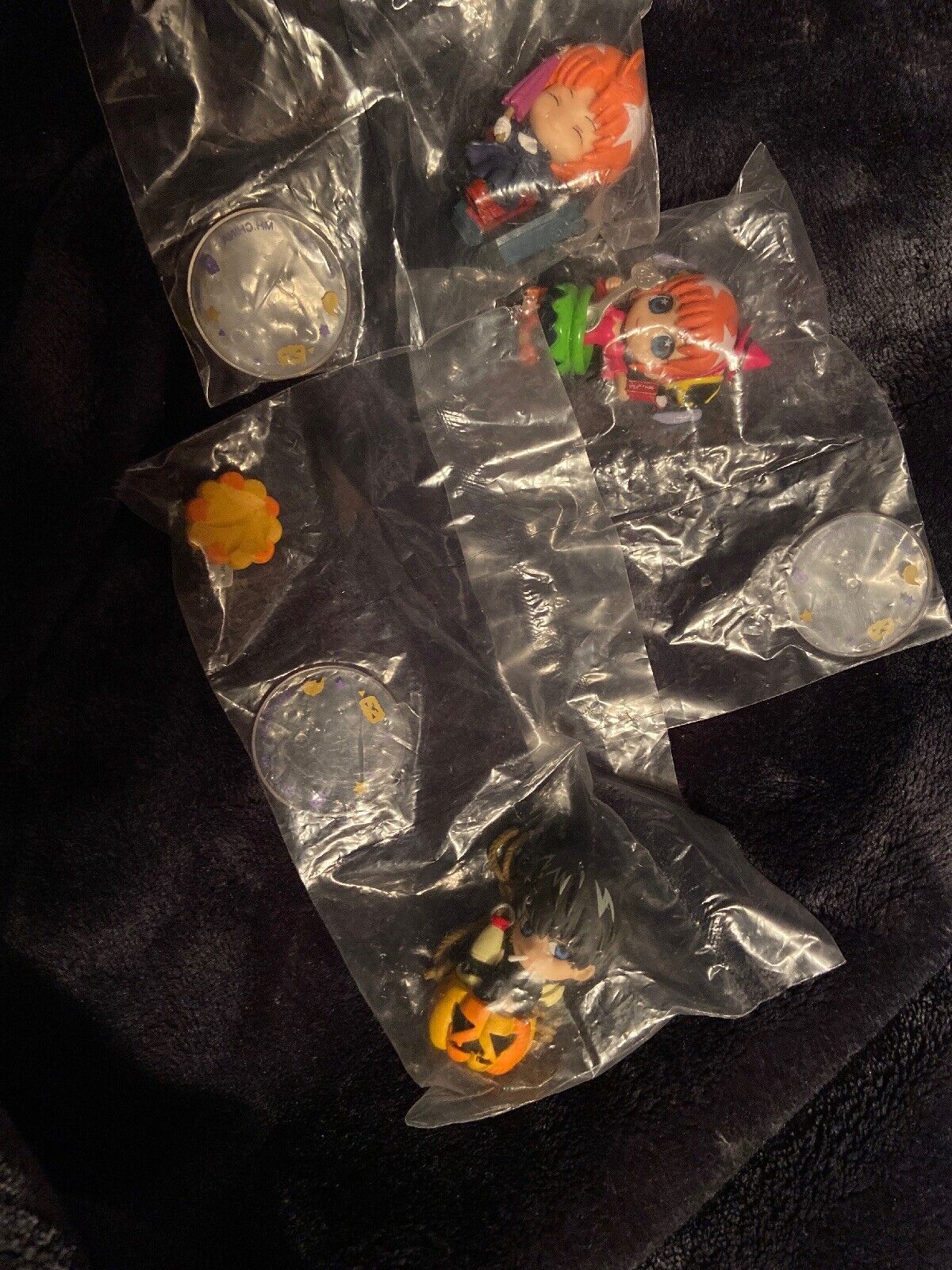 Halloween Gintama Lot Of 3 Special Rare Kagura Okita Sougo Kamui New In Plastic