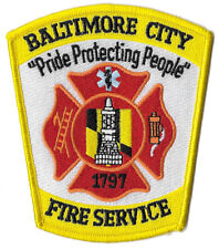 Baltimore City Department NEW Fire Patch picture