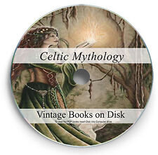 Vintage Celtic Mythology Books DVD History Celt Culture Irish Scottish Myth 254 picture