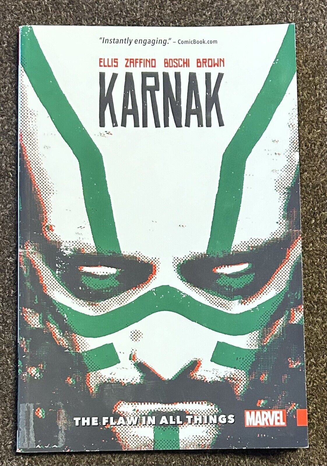 Karnak The Flaw In All Things Trade Paperback SC Marvel