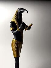 Coloured God Thoth Statue with Magnificent Details from Ancient History picture