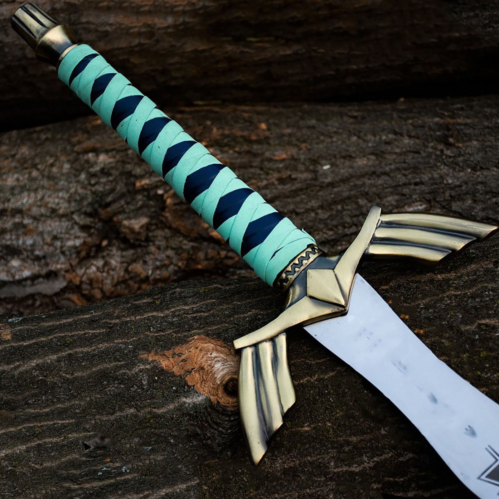 Legend of Zelda Master Sword Replica, Handmade Stainless Steel Medieval Display