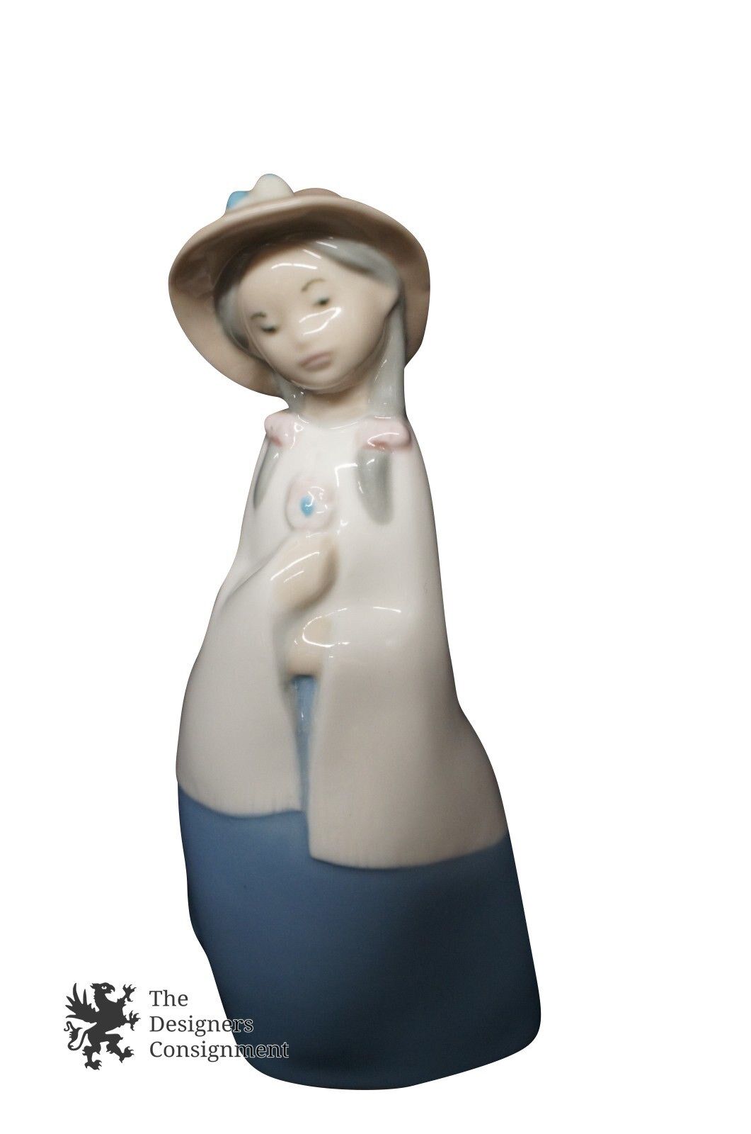 Rex Valencia Hummelwerk Porcelain Firgurine Made in Spain Young Girl 6