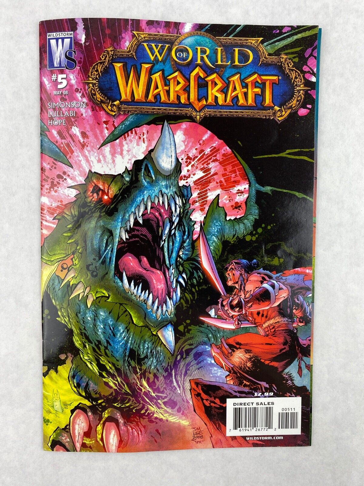World Of WarCraft #5 May 2008 WildStorm Comic