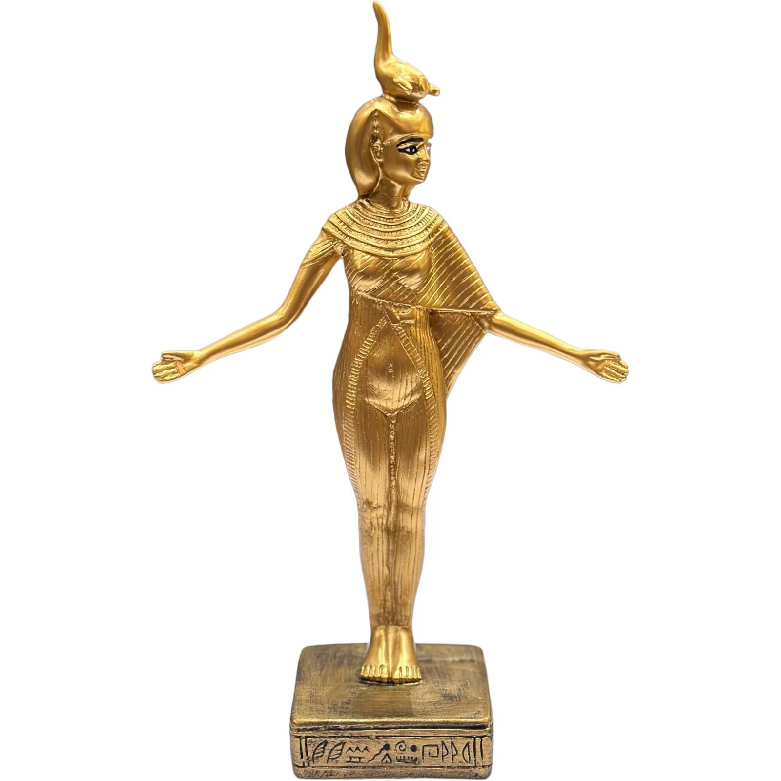 Authentic Ancient Egyptian Antiquities Rare Golden Statue For Serket Egyptian BC