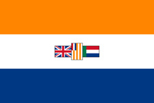 Old South African Flag 3x5 ft Africa 1928 - 1994 Prinsevlag Orange Blue UK Dutch picture
