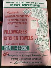 DEXTER’S EMBROIDERY TRANSFER PATTERNS- 260 MOTIFS (GIANT ECONOMY PACKAGE) picture