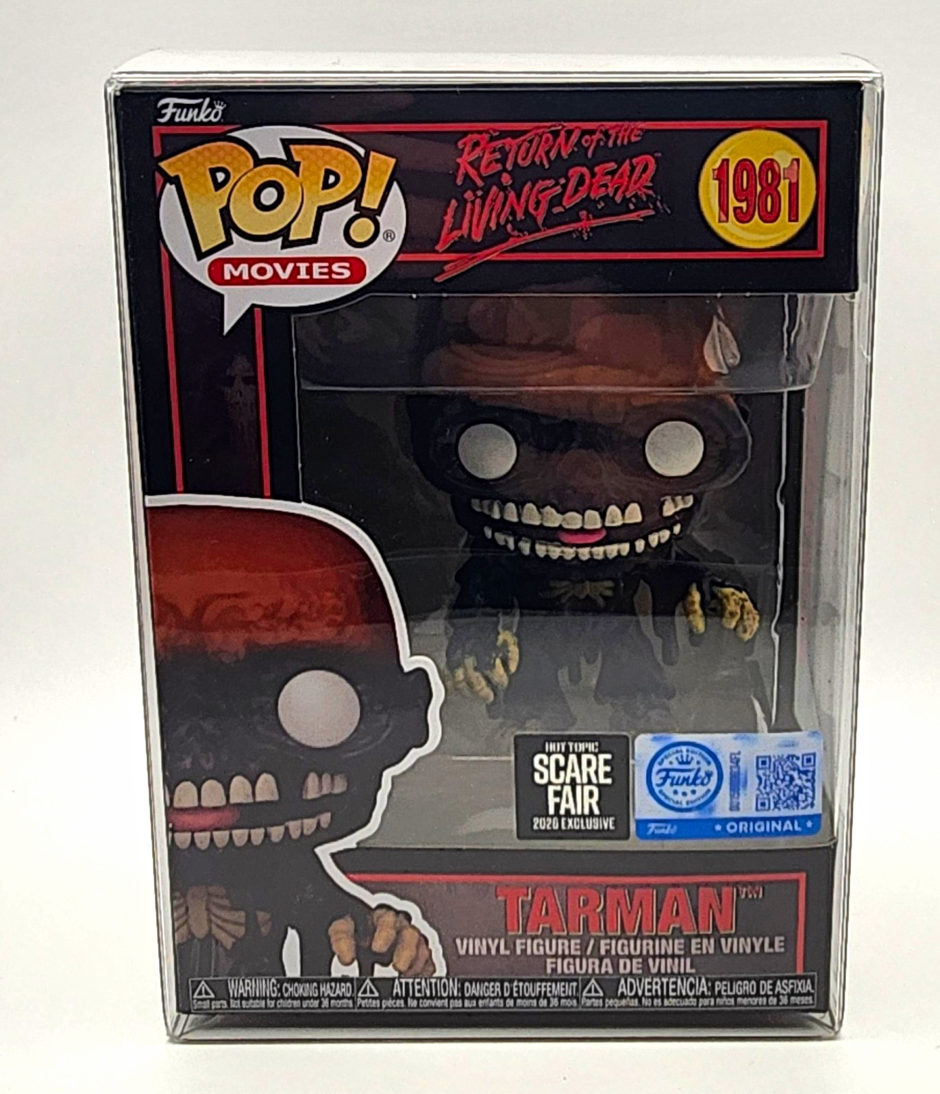 Funko POP Return of the Living Dead Tarman #1981 Hot Topic On Hand W/Protector