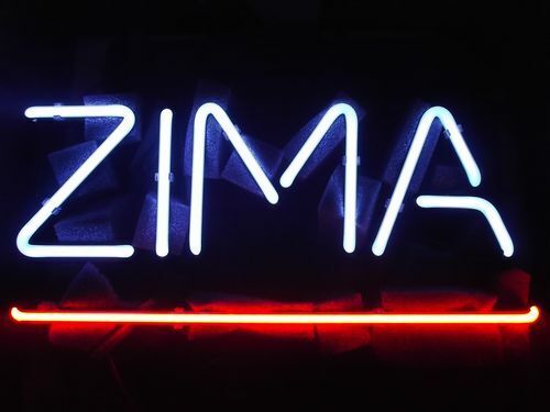 Zima Neon Sign 20\