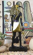 Ebros Classic Egyptian God Thoth Holding Ankh Slim Profile Figurine 10