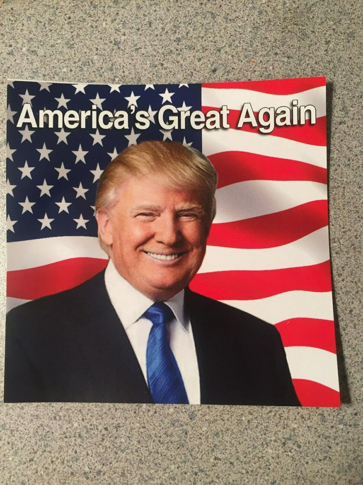 2  America's Great Trump Window Cling For Trump Supporters 