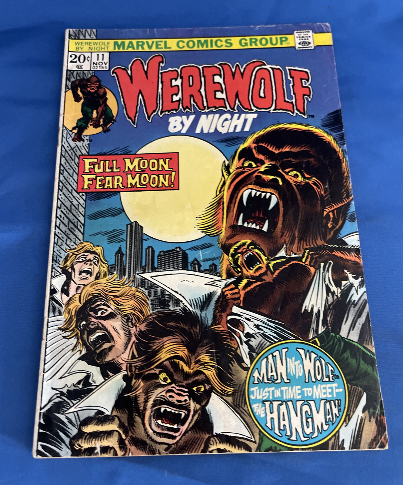 Werewolf by Night Comic  #11 Acceptable  1st app Hangman Marvel 1973