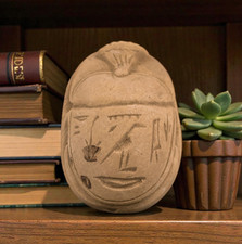 Ancient Egyptian Artifacts A Rare Authentic Pharaonic Egyptian Scarab BC picture
