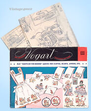 1950s Vintage Vogart Embroidery Transfer 133 Uncut South of the Border Motifs picture