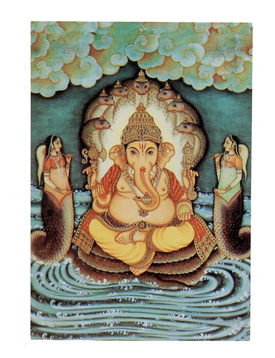 Postcard Lord Ganesh Hindu Peterandclo 4520