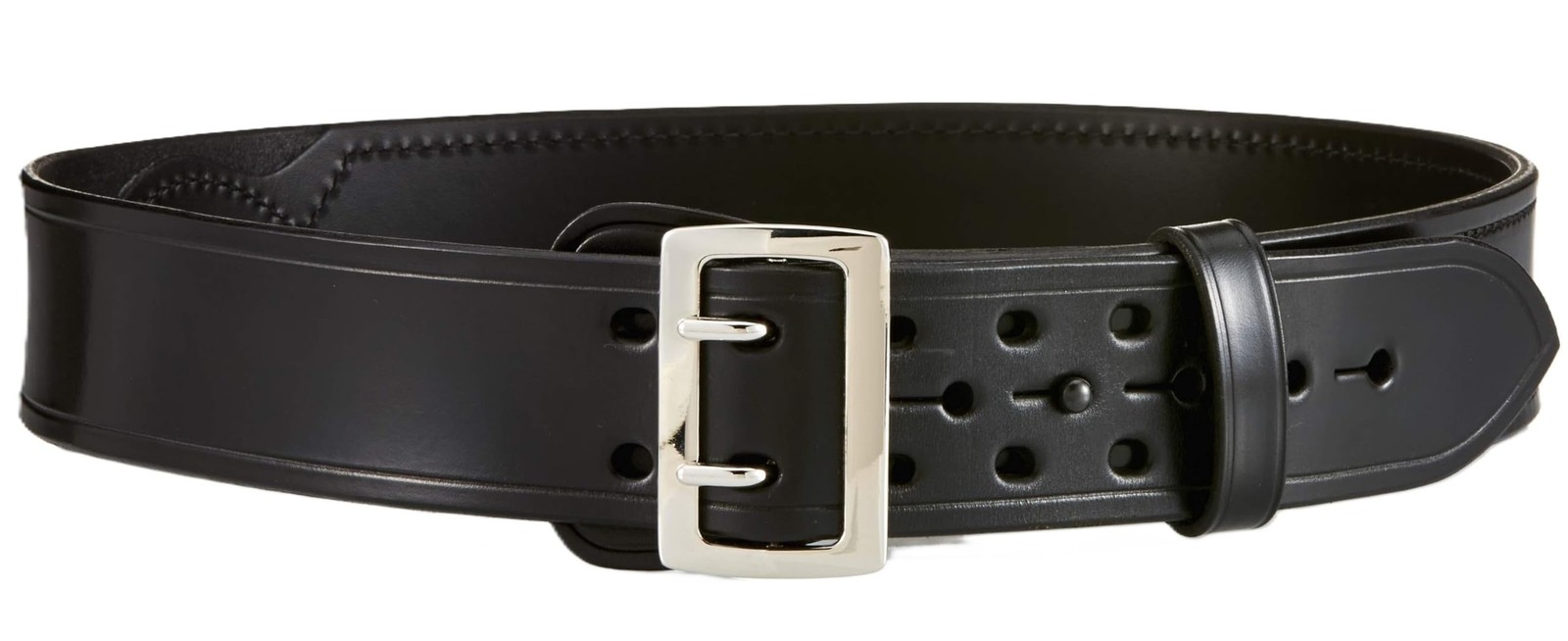 Aker Leather B03 Belt, Half Leather Lined 2.25 Inch Wide with Two Prong | Chr... Aker Leather B03 Belt, Half Leather Lined 2.25 Inch Wide with Two Prong | Chr...