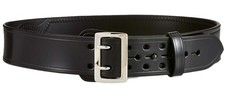 Aker Leather B03 Belt, Half Leather Lined 2.25 Inch Wide with Two Prong | Chr... picture