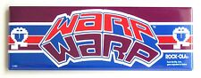 Warp Warp Marquee FRIDGE MAGNET (1.5 x 4.5 inches) arcade video game picture