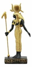 Egyptian Goddess Of Motherhood Hathor Dollhouse Miniature Statue Gods Of Egypt picture