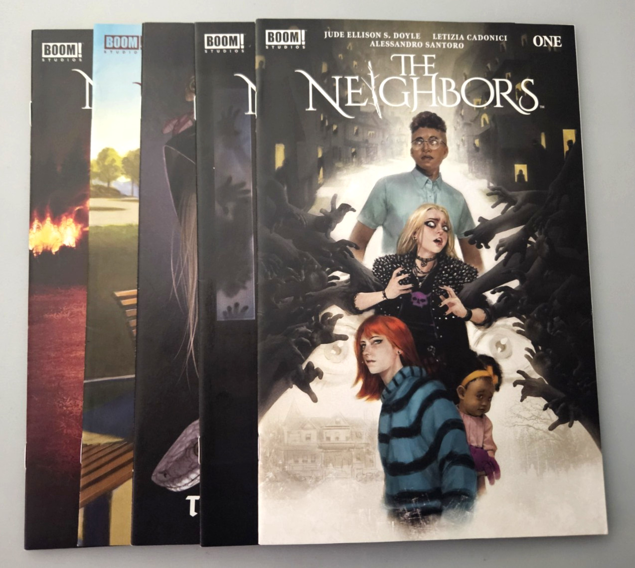 The Neighbors 1 2 3 4 5 Complete Set / HORROR / Boom Studios 2023