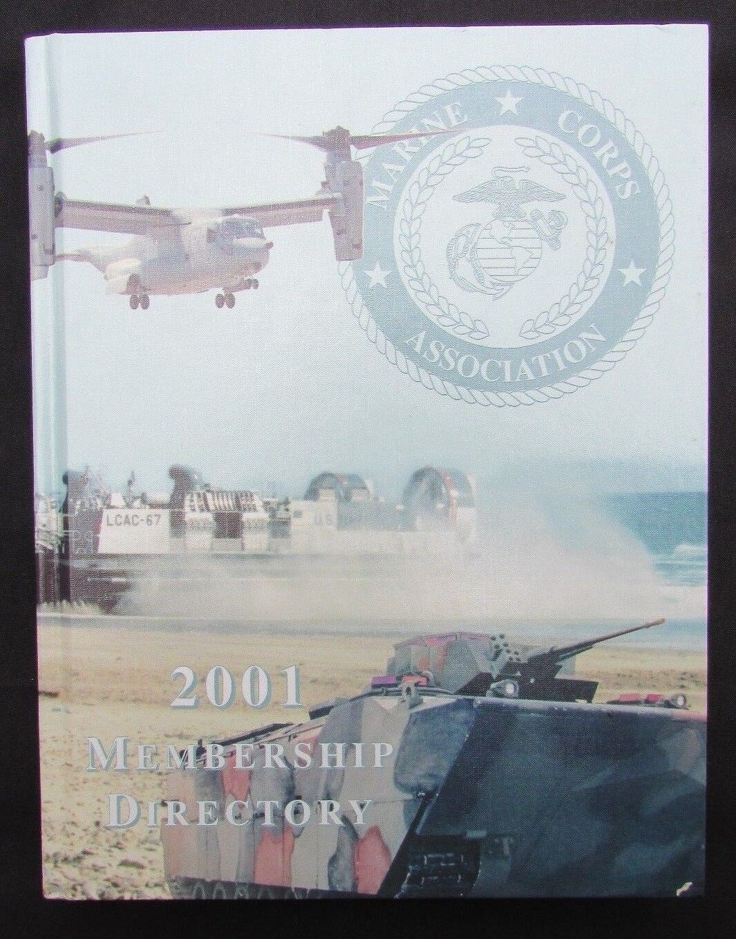 2001 US Marine Corps Association Membership Directory