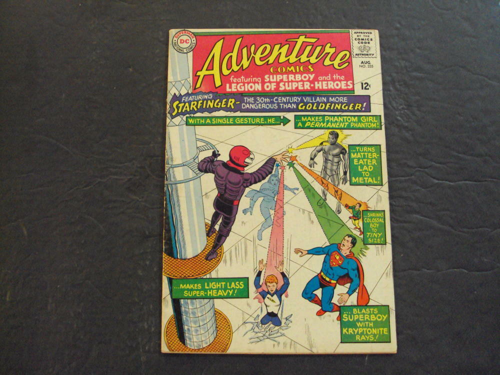 Adventure Comics #335 Aug \'65 Silver Age DC Comics ID:51764