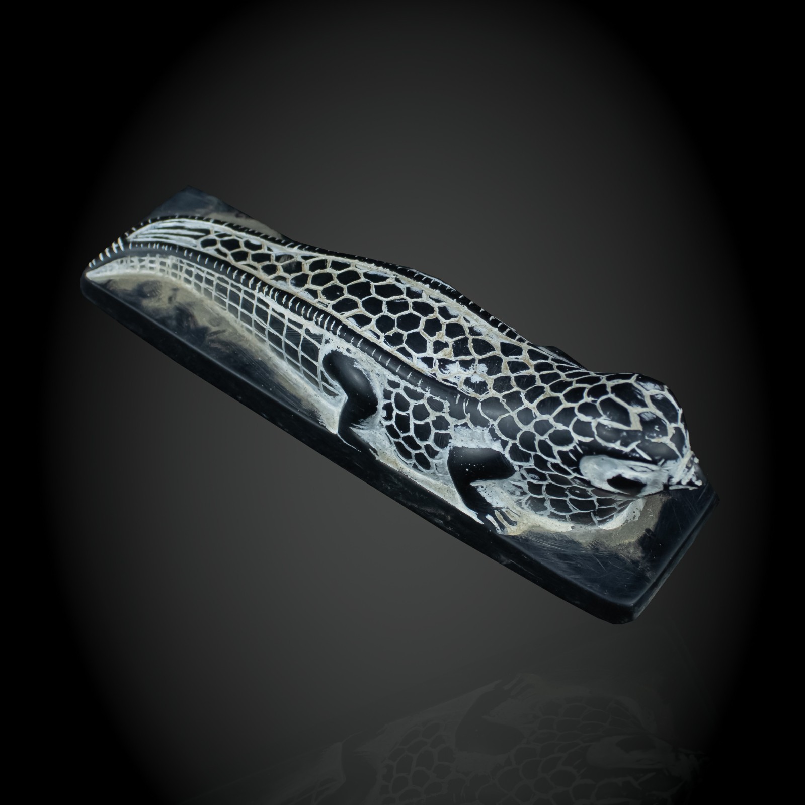 God Sobek formidable crocodile deity of primordial waters, Egyptian antiques