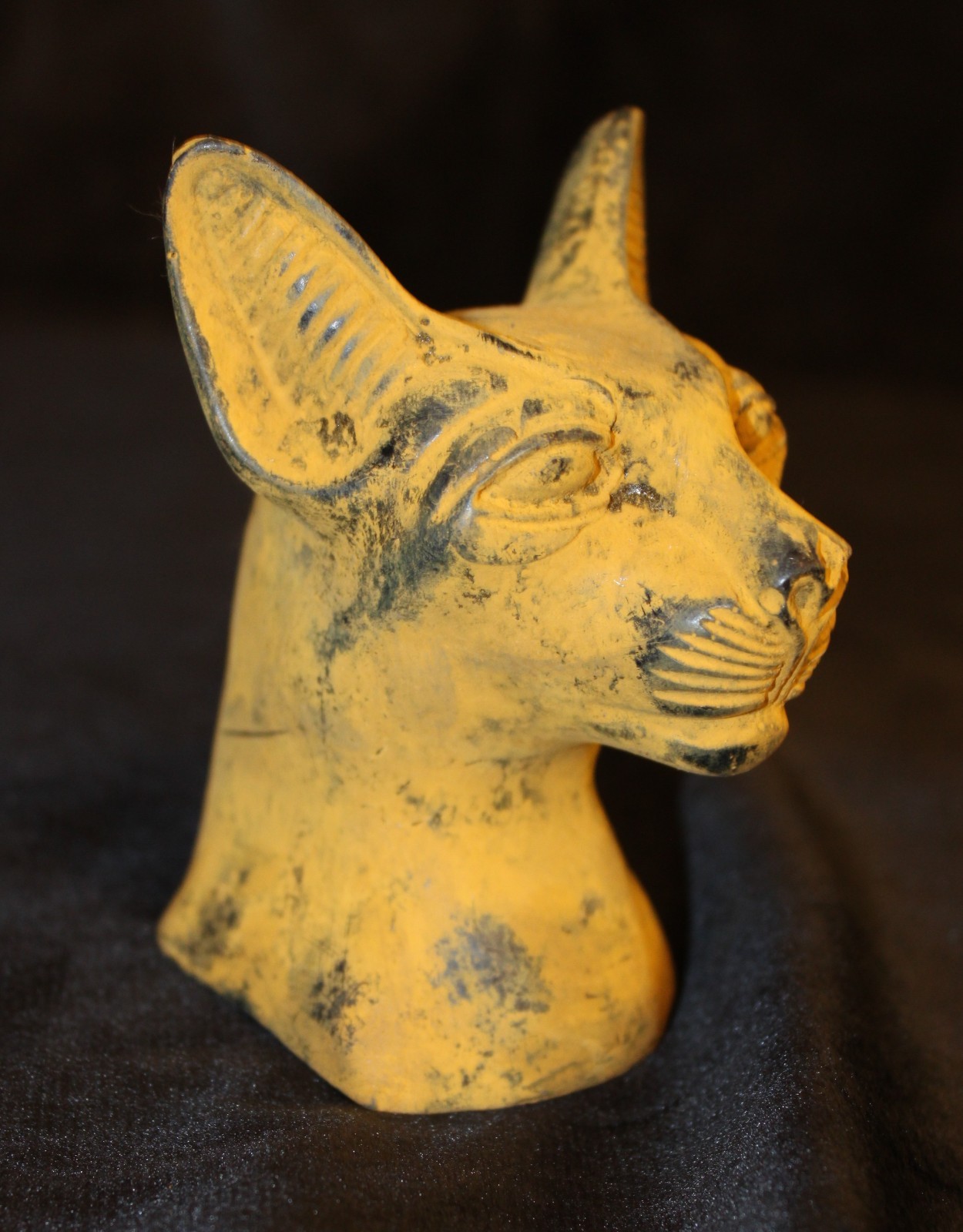 Ancient Egyptian Bastet Statue Antiques Cat Goddess of Protection Egyptian