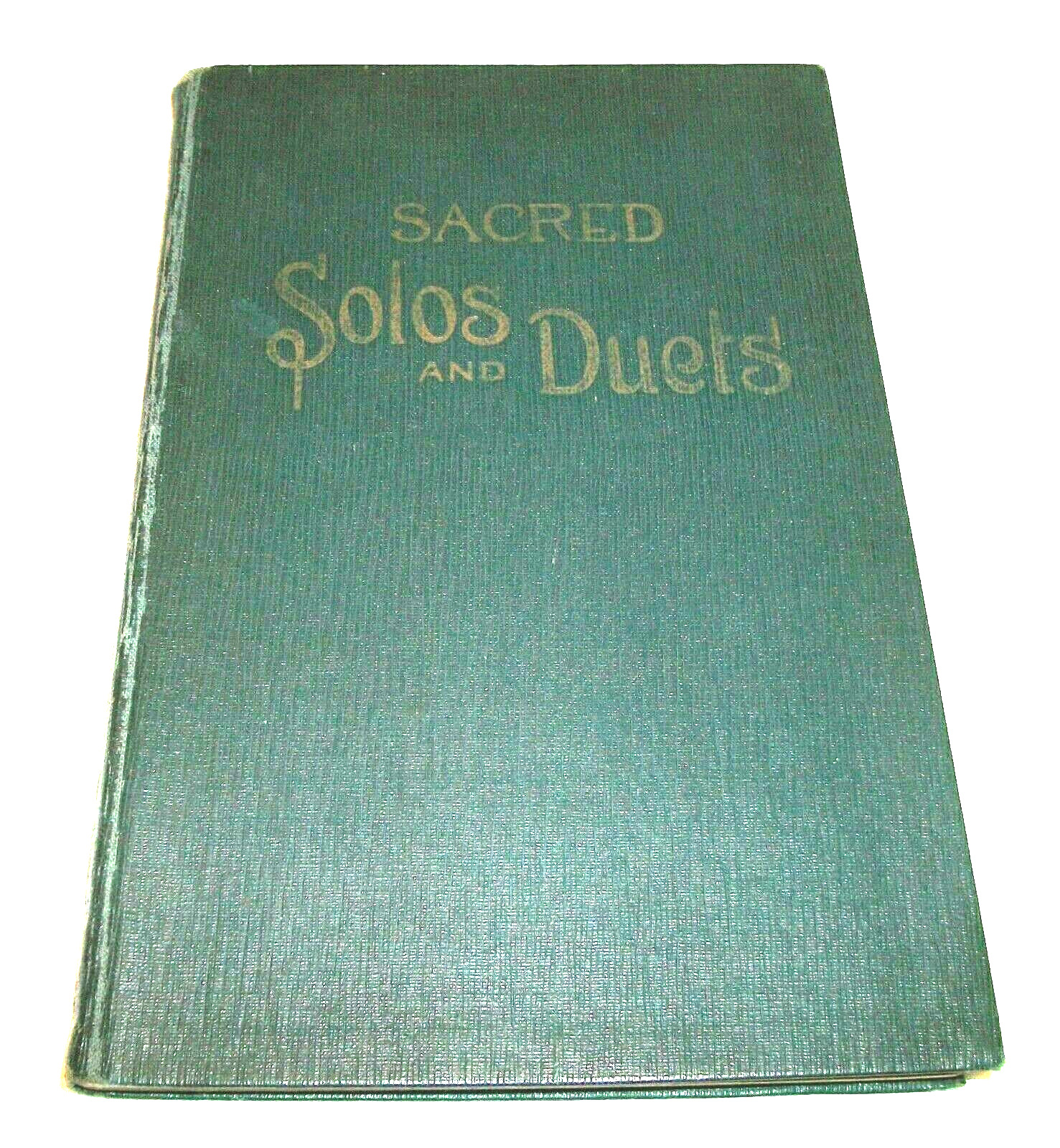 1925 Sacred Solos And Duets  J.E.Sturgis