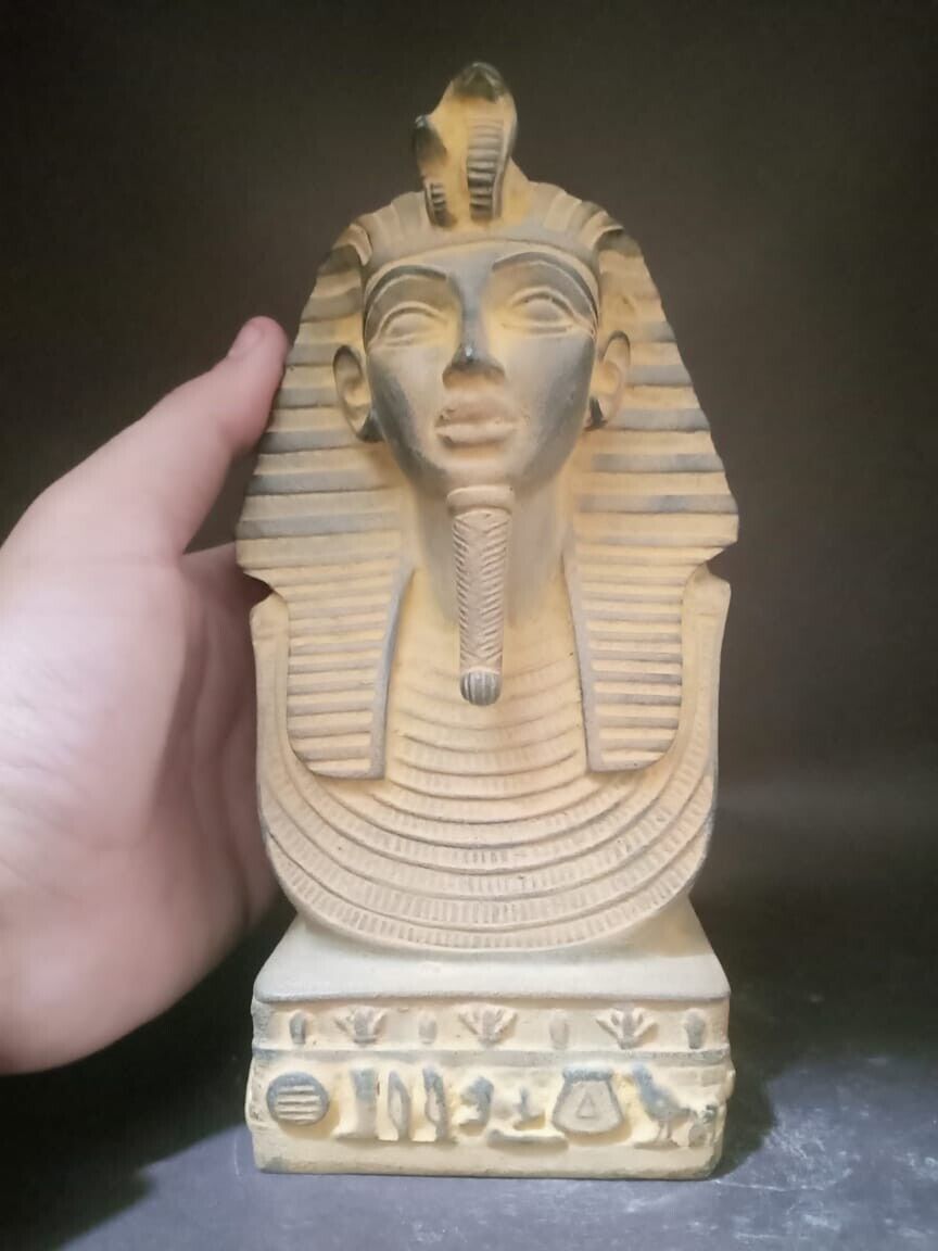 Rare Ancient Egyptian Antiques head Of King Akhenaten The Savior Of The God Aten