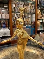 Rare Ancient Egyptian Antiquities Statue Goddess Nephthys Goddess Knowledge BC picture
