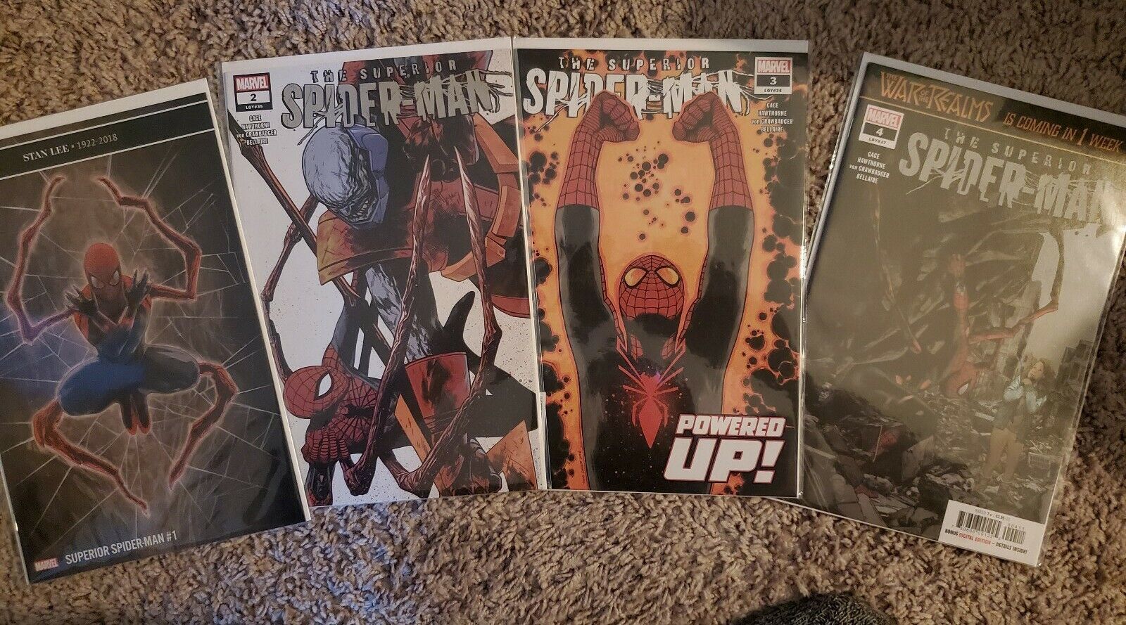 Superior Spider-Man (2nd series) #1-4 first arc, NM