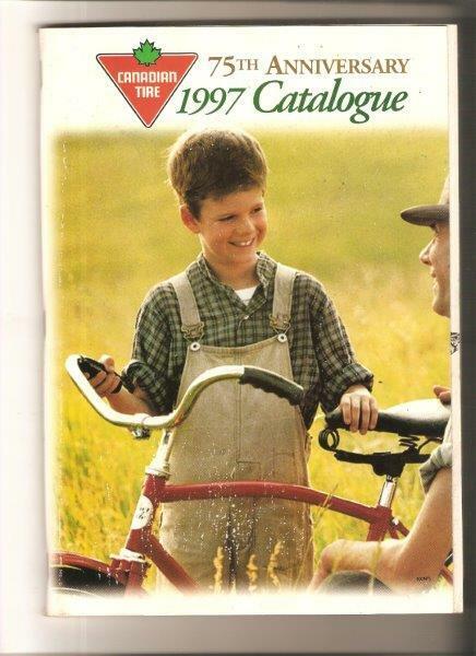 Canadian Tire Catalog Canadian retail advertising 1997 75th ANNIVERSARY Catalog