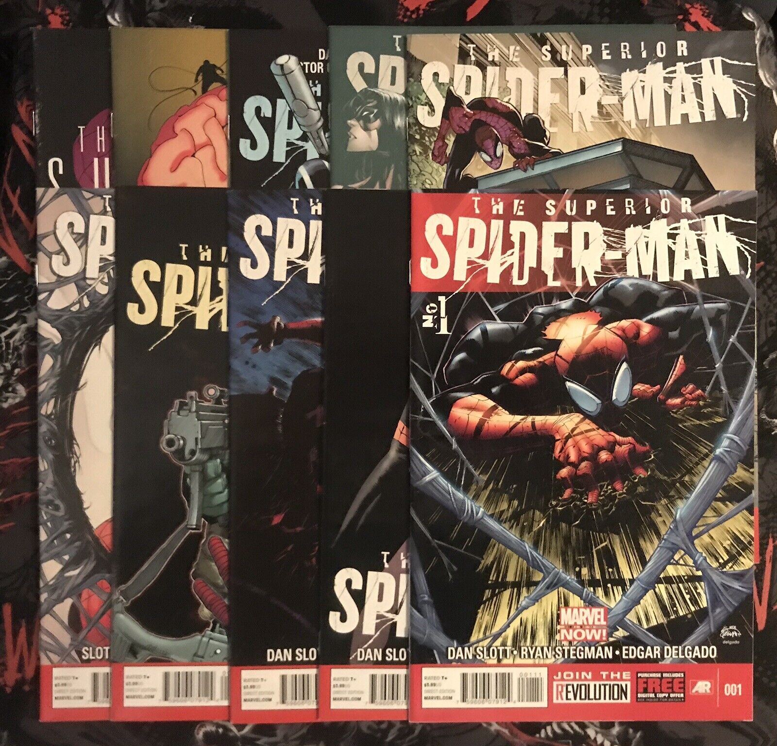 Superior Spider-man Comic Lot (1-10)