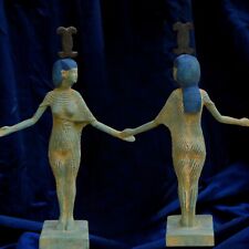 Rare Neith Goddess Statue - Egyptian Antique Handcraft - Goddess of War BC picture
