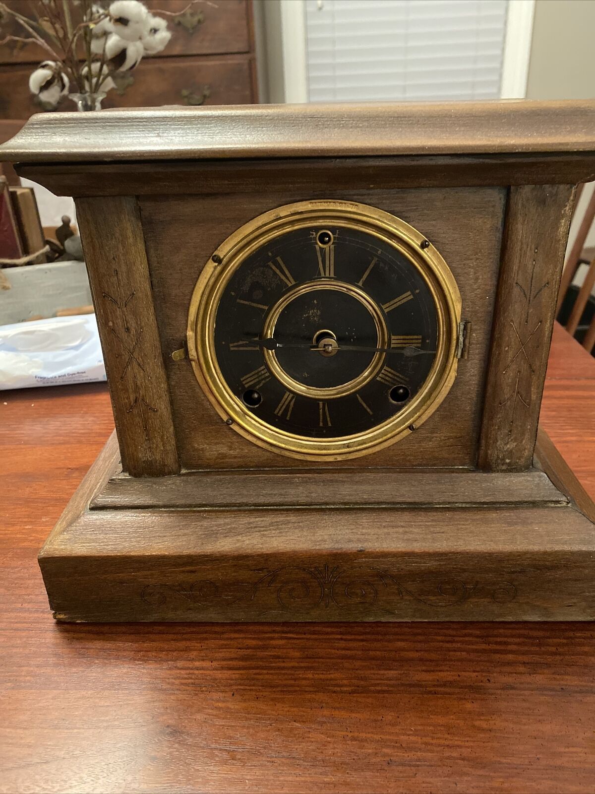 Antique Terry Mantle Clock