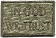 BuckUp Tactical Patch In God We Trust ATACS 3x2