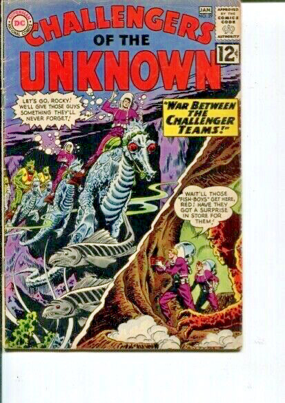 CHALLENGERS OF THE UNKNOWN 29 VG- 1963