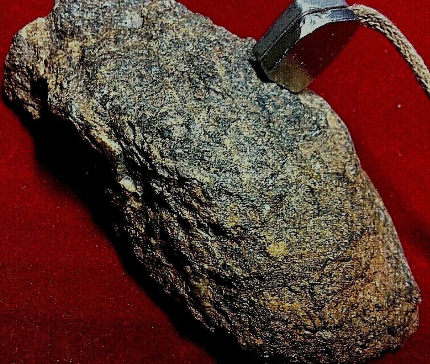 Martian The Legendary Nakhla Meteorite 322.5 Gram End Cut From NWA