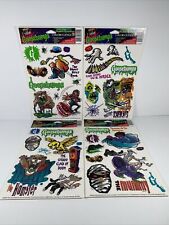 Vintage 1996 Goosebumps NEW Window Clings Decal RL Stine Halloween NOS 4 Style picture